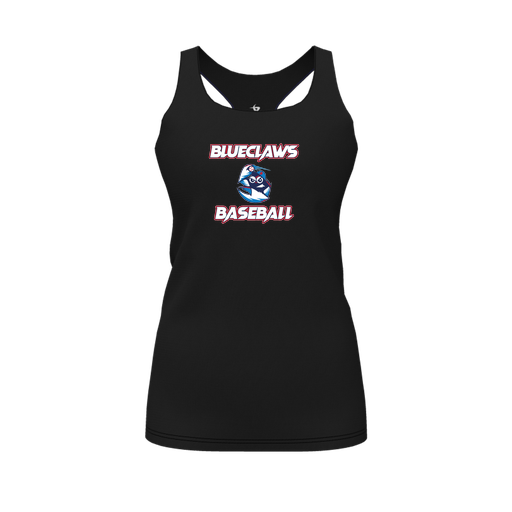 [FT0TRBBK-FYS-LOGO1] Decker Racerback Tank Top (Female Youth S, Black, Logo 1)