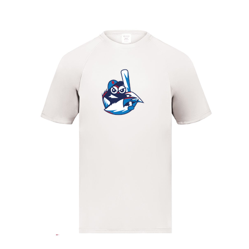 [2790.005.S-LOGO3] Men's Smooth Sport T-Shirt (Adult S, White, Logo 3)