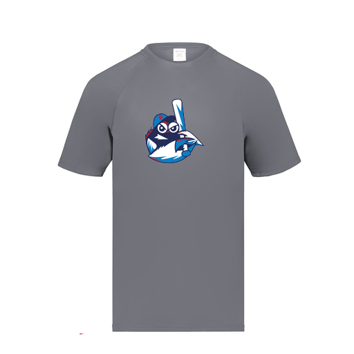 [2790.059.S-LOGO3] Men's Smooth Sport T-Shirt (Adult S, Gray, Logo 3)