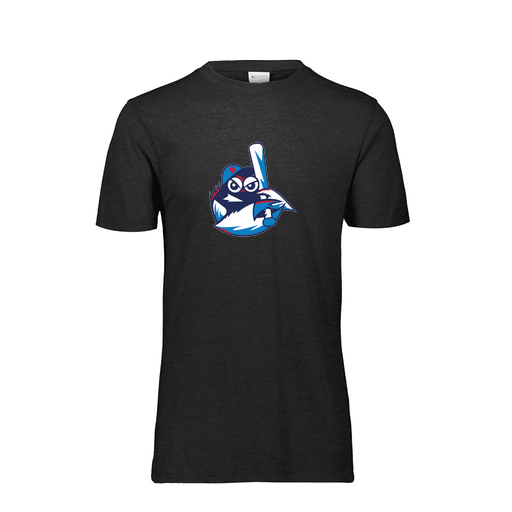 [FTSCUBBK-AS-LOGO3] Decker Men's Tri-Blend T-Shirt - Short Sleeve (Adult S, Black, Logo 3)