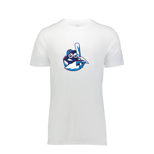 [FTSCUBWH-AS-LOGO3] Decker Men's Tri-Blend T-Shirt - Short Sleeve (Adult S, White, Logo 3)