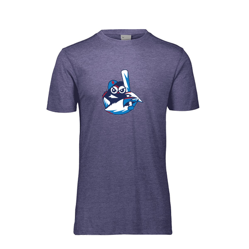 [3066.U22.S-LOGO3] Youth Ultra-blend T-Shirt (Youth S, Navy, Logo 3)