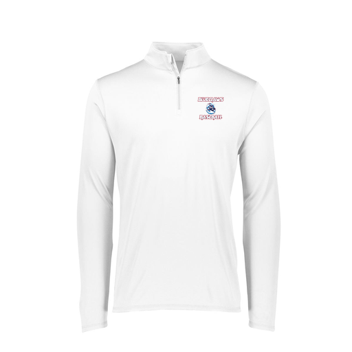 [FTLQFLWH-FAXS-LOGO1] Ladies Flex-Lite 1/4 Zip Shirt (Female Adult XS, White, Logo 1)