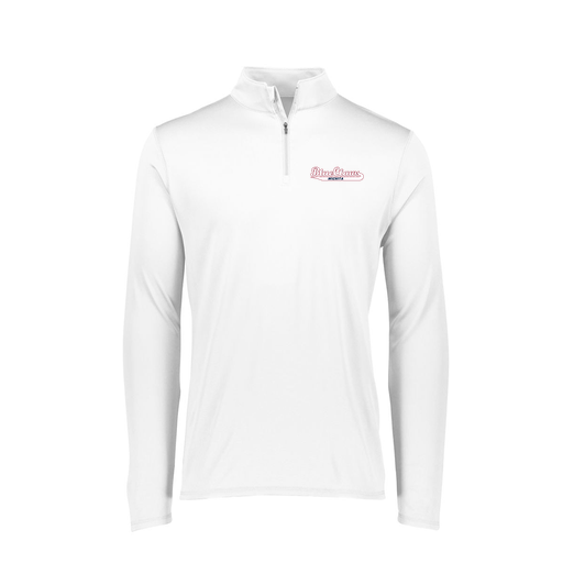 [FTLQFLWH-FAXS-LOGO2] Decker Women's Flex-Lite 1/4 Zip Shirt (Female Adult XS, White, Logo 2)