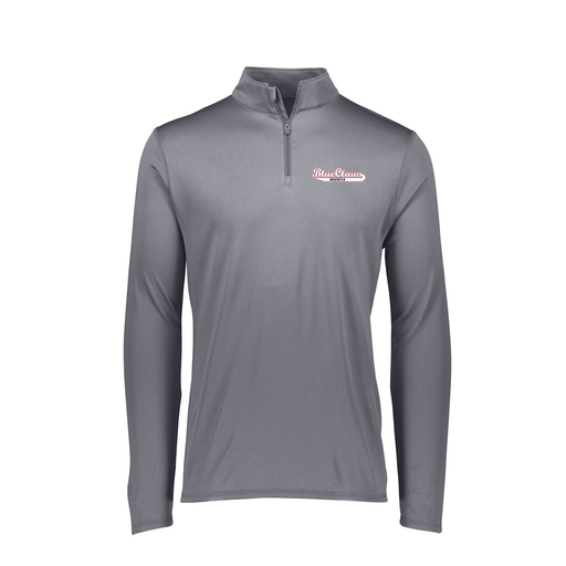 [FTLQFLGY-FAXS-LOGO2] Decker Women's Flex-Lite 1/4 Zip Shirt (Female Adult XS, Gray, Logo 2)