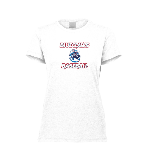 [FTSCUBWH-FAXS-LOGO1] Decker Women's Tri-Blend T-Shirt - Short Sleeve (Female Adult XS, White, Logo 1)