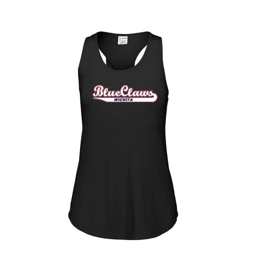 [FT0TUBBK-FAS-LOGO2] Ladies Tri Blend Tank Top (Female Adult S, Black, Logo 2)