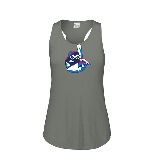 [3078.013.S-LOGO3] Ladies Tri Blend Tank Top (Female Adult S, Gray, Logo 3)