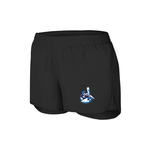 [2430.080.XS-LOGO3] Women's Performance Shorts (Female Adult XS, Black, Logo 3)