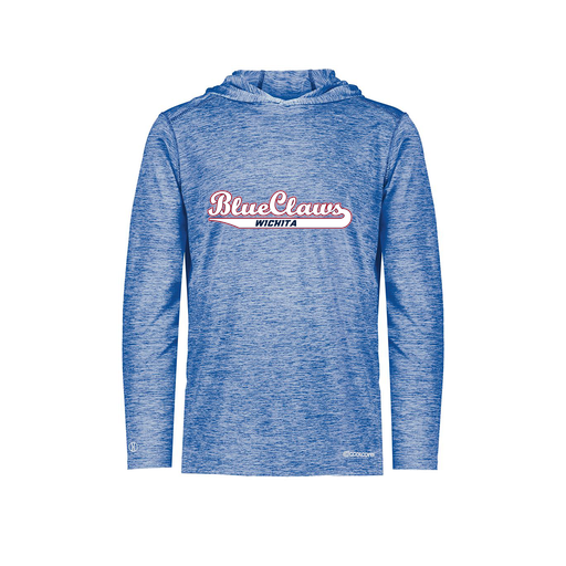 [FOLHCGRY-AS-LOGO2] Decker Men's Charge Hoodie (Adult S, Royal, Logo 2)