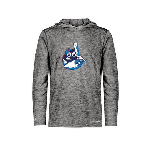 [FOLHCGBK-YS-LOGO3] Decker Youth Charge Hoodie (Youth S, Black, Logo 3)