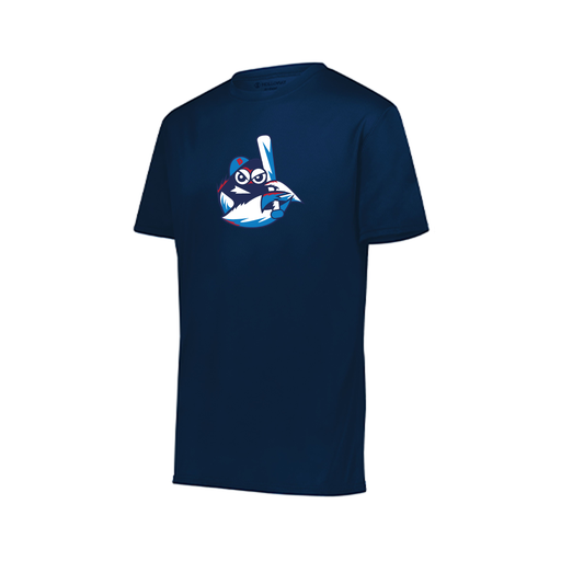 [222818.065.S-LOGO3] Men's Movement Dri Fit Shirt (Adult S, Navy, Logo 3)
