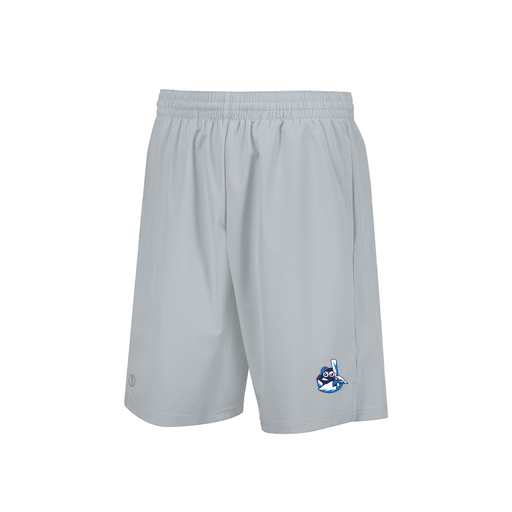 [229556.099.XS-LOGO3] Men's Weld Short (Adult XS, Silver, Logo 3)