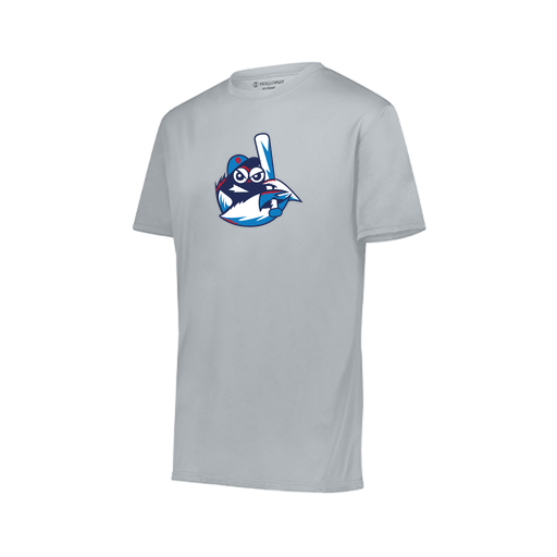 [222819.099.XXS-LOGO3] Youth Movement Dri Fit Shirt (Youth XXS, Silver, Logo 3)