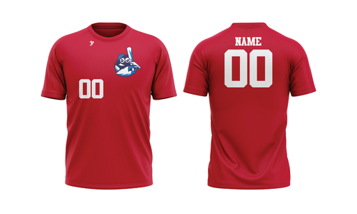 Wichita BlueClaws - Red Crew Neck Jersey
